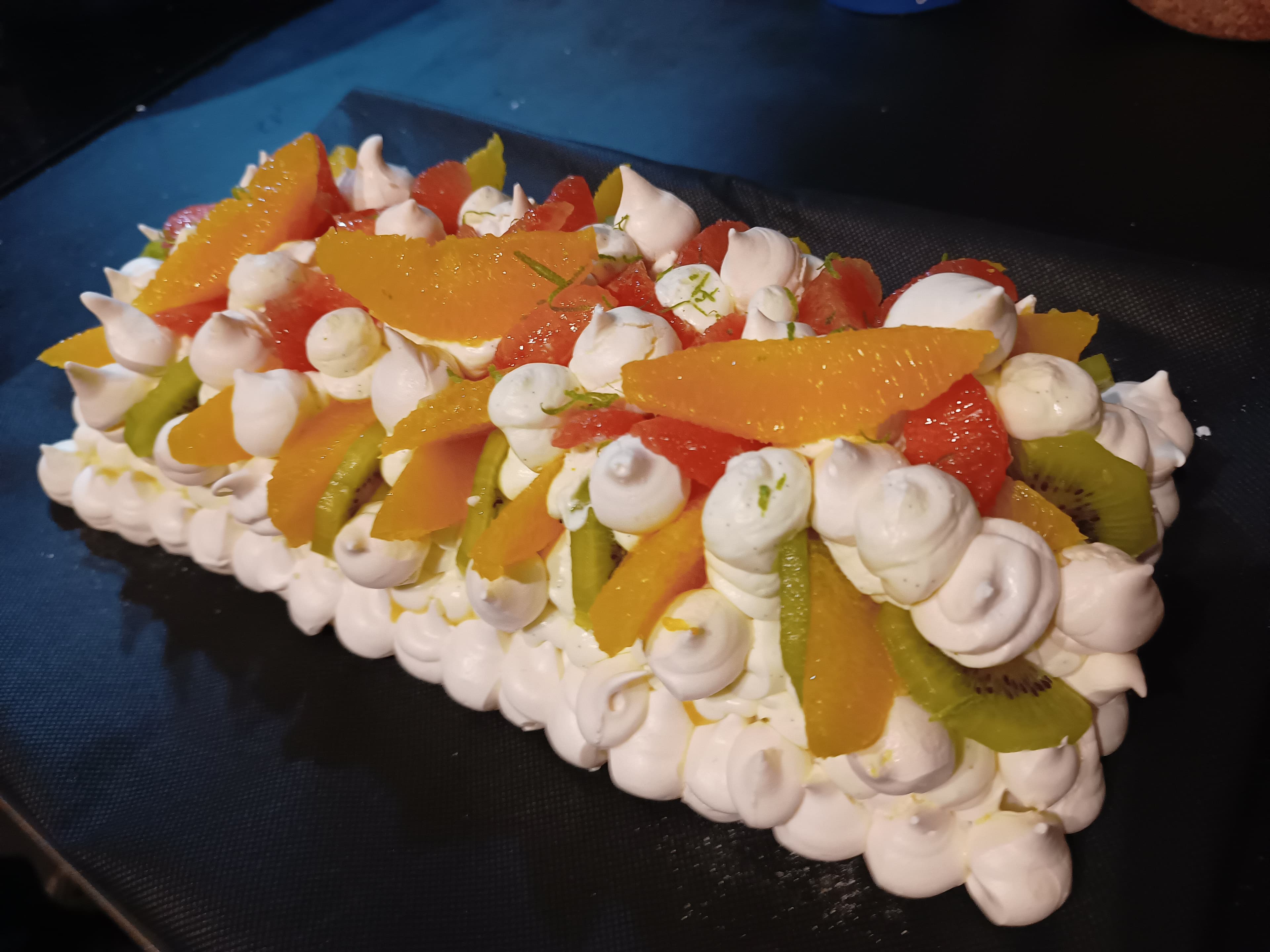 Présentation finale de la Pavlova