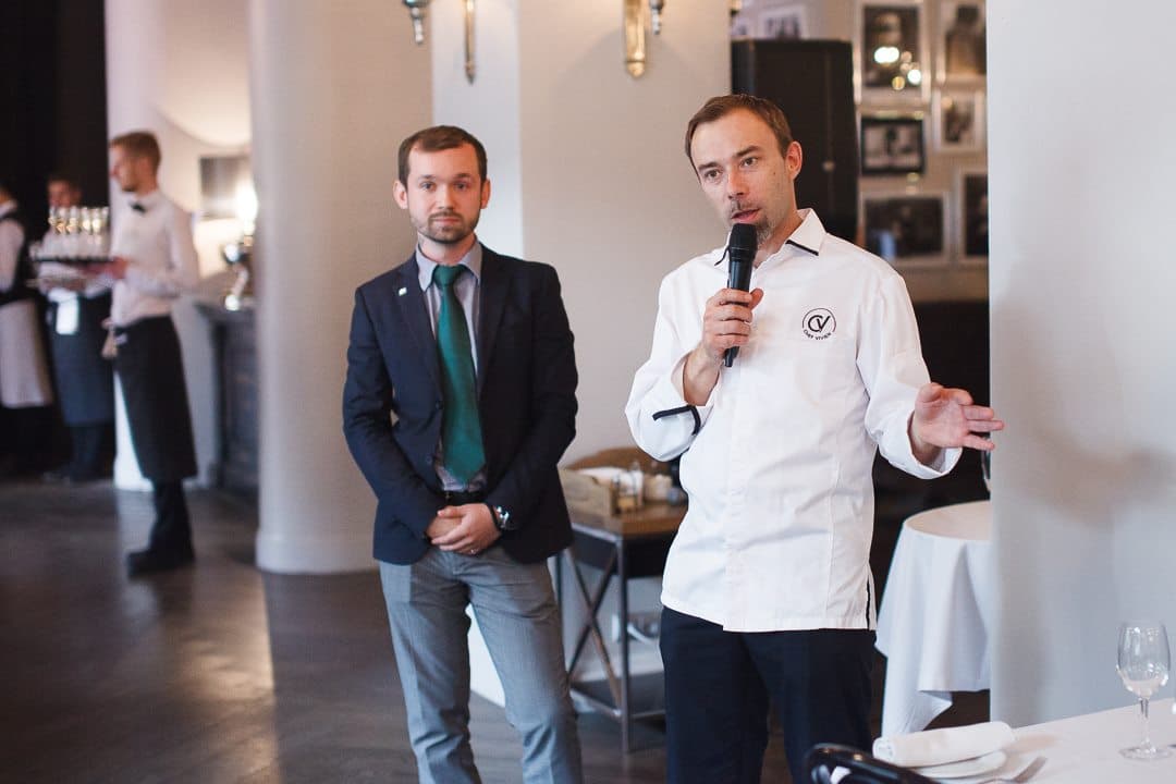 Portrait du Chef Vivien Lebecq